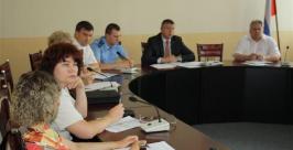 Совещание в мэрии Биробиджана Владимир Иващенко