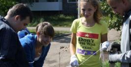 Ломоносовская рябиновая аллея высажена в память о великом ученом в Биробиджане Владимир Иващенко