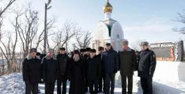 Часовню на сопке Июнь-Корань в ЕАО открыли к 90-летней годовщине Волочаевского боя www.eao.ru