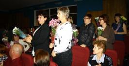 Учителя тоже принимали поздравления Владимир Иващенко