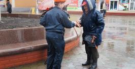 Сигналом начала акции стал туш в исполнении духового оркестра Ольга Бойко