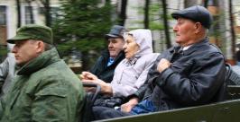 Дождь помешал ветеранам принять участие в шествии в Биробиджане Владимир Иващенко