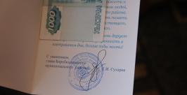 Своим оппонентам глава Биробиджанского района ЕАО подарил по тысяче рублей Наталья Мурье