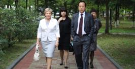Заместитель мэра города Хэган прибыл в Биробиджан Владимир Иващенко