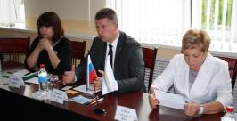 Заместитель мэра города Хэган прибыл в Биробиджан Владимир Иващенко