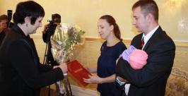 Тысячный с начала года младенец зарегистрирован сегодня в ЗАГСе Биробиджана Владимир Иващенко
