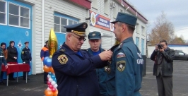Новое здание федеральной пожарной части №1 торжественно открыли в Биробиджане Пресс-служба ГУ МЧС по ЕАО