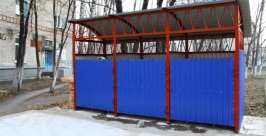 Контейнерную площадку в Биробиджане установили рядом с мемориальной доской РИА EAOmedia