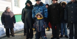 Семьи сотрудников полиции справили новоселье Владимир Иващенко