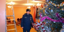 Места проведения рождественских мероприятий в ЕАО проверяют сотрудники МЧС   Пресс-служба ГУ МЧС России по ЕАО