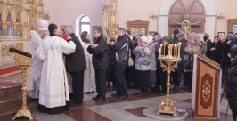 Епископ Биробиджанский и Кульдурский Иосиф совершил Божественную Литургию  пресс-служба биробиджанской епархии 