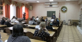 Читать стихи учили школьников в Биробиджанской епархии Пресс-служба Биробиджанской епархии
