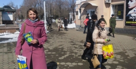 Акцию приурочили к Дню Смеха Роман Колупаев 