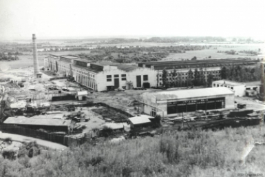 Общий вид завода &quotДальсельмаш&quot. Сентябрь 1972 г. Госархив ЕАО