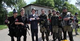 Хабаровчане нарядились в фашистов http://pcalfa.ru
