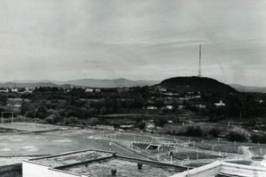 Панорама города Биробиджана. Вид на сопку. 1970-е годы Госархив ЕАО