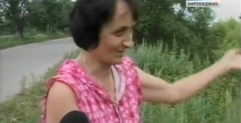Жительница с. Ленинское Ольга Ковалёва  ГТРК Бира
