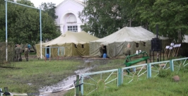Духовную поддержку оказал священник из Биробиджана пострадавшим от паводка Пресс-служба Биробиджанской епархии