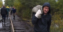 Возведенная железнодорожниками дамба спасает с. им. Тельмана ЕАО от большой воды Служба корпоративных коммуникаций ДВЖД