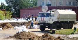 Прибывшие люди помогут и на береукрепительных работах Пресс-служба ГУ МЧС России по ЕАО
