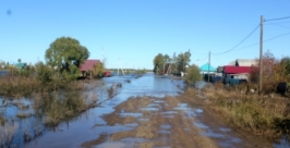 Вода еще не покинула поселок окончательно пресс-служба ГУ МЧС России по ЕАО