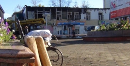 Жилой дом горел сегодня в центре Биробиджана  пресс-служба ГУ МЧС России по ЕАО
