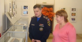 Выставка работ участников конкурса Созвездие мужества открылась в Биробиджане Пресс-служба ГУ МЧС России по ЕАО