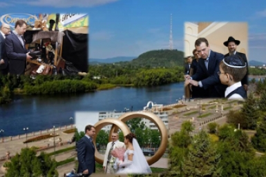 Приезд Дмитрия Медведева ИА ЕАОMedia