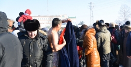 Праздник Крещения отметили в Биробиджане Константин Земляникин