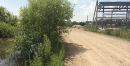 Огороды превратились в болото в Биробиджане Из личного архива