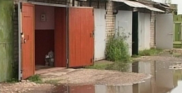 Подтопленными оказались кооперативные гаражи на улице Широкой в Биробиджане   ГТРК &quotБира&quot