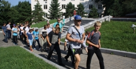 Спартанцы съездили с мэром города в Хабаровск Владимир Иващенко