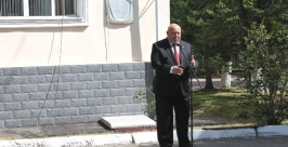 Памятная доска первому председателю облисполкома Иосифу Либербергу открыта в Биробиджане Пресс-служба Законодательного Собрания ЕАО