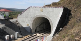 Обновленный старый Облученский тоннель Пресс-служба ДВЖД