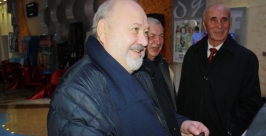 Кинопоезд ВГИКа &quotзаехал&quot в кинотеатр &quotРодина&quot в Биробиджане Владимир Иващенко, ИА EAOmedia