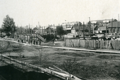 Строительство новой улицы. Наследие ЕАО