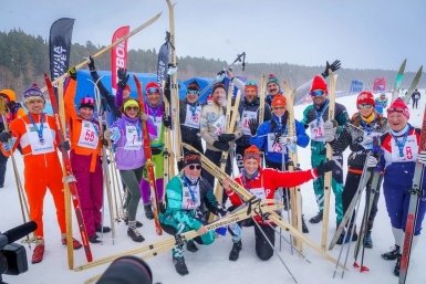 Югорский лыжный марафон Пресс-служба ВТБ