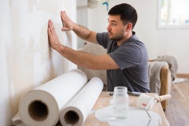 Как легко и быстро поклеить обои самому - без швов, стыков и пузырьков ИИ GigaChat (18+)