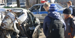 Школьники смогли увидеть, чем может закончится нарушение ПДД ГИБДД по ЕАО