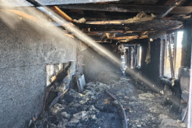 Виновника пожара разыскивают в ЕАО МЧС ЕАО