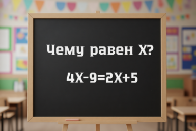 Вы потерпите фиаско, если не решите простую школьную задачку