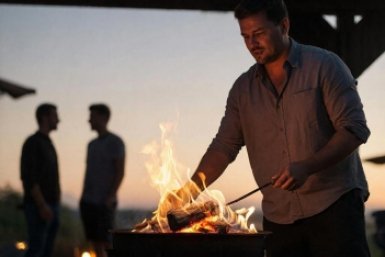 Угли разгораются за 5 минут — простой способ из домашних запасов: мангал готов без химозы