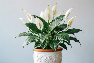 1 капля на 1 литр – и спатифиллум выпустит десятки "парусов" и листьев: секретный коктейль для "женского счастья"