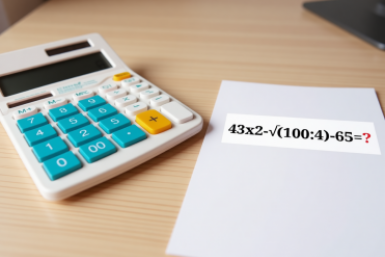 10 секунд на решение примера: слабо повторить школьный результат?