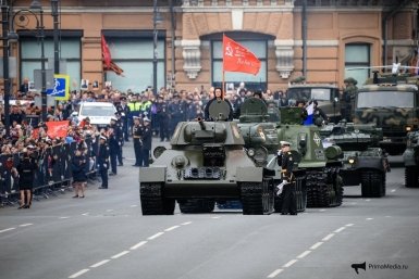 Парад Победы во Владивостоке в 2025 году ИА PrimaMedia