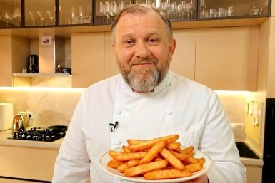 Вкуснее, чем ваша фри - беру сыр, крахмал и соль как Ивлев прописал: картофель улетает за раз