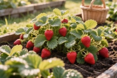 Клубника прет как на дрожжах: одна процедура — и ягоды вымахают размером с яйцо