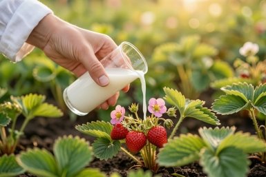 В мае-июне клубнике - важнее воды: суперподкормка для сладкого урожая - ягоды наливаются не по дням, а по часам