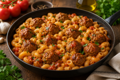 Макароны с фрикадельками: классика домашней кухни - ароматное блюдо, которое любят и взрослые, и дети
