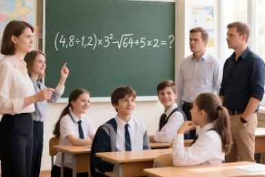 Школьники решают за 10 секунд, взрослые — нет: (4,8÷1,2)×3²–√64+5×2=? — проверьте свой IQ